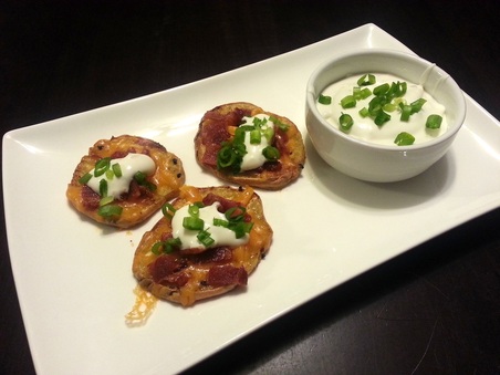 Primal Loaded Sweet Potato Rounds: http://simplyfilling.weebly.com/home/loaded-sweet-potato-rounds